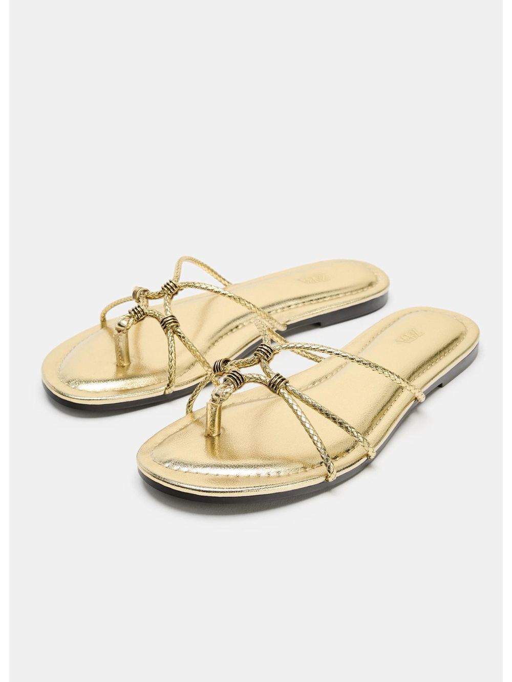 Gold Zara Sandals - Picture 5 of 6